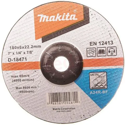 Billigare D-18471 Makita Slipskiva 180 mm